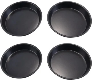 Pizzabakvorm set 4 stuks 168 cm zwart