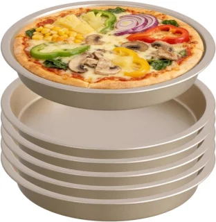 Pizzabakvormen 6-delig 6 inch rond