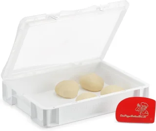 Pizzaballenbox kunststof 30 x 40 x 8,5 cm