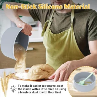 Pizzaballenbox met deksel - set van 4