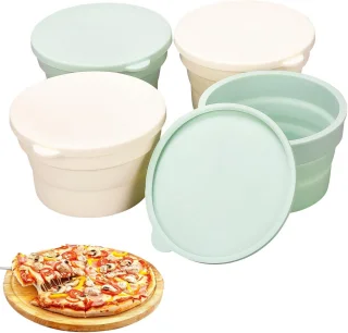Pizzaballenbox - Set van 4