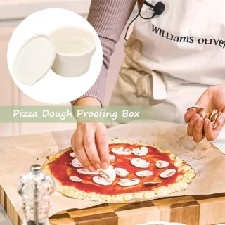Pizzaballenbox - Set van 4 fermentatieboxen