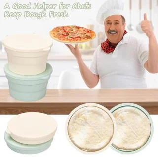 Pizzaballenbox - Set van 4 fermentatieboxen