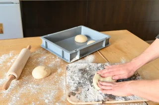 Pizzaballenbox zonder deksel 30 x 40 x 8 cm