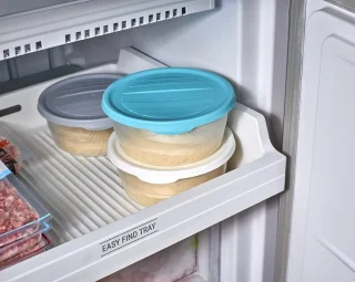 Pizzaballendoos set 10 stuks met deksel