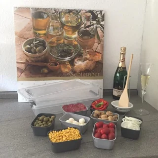 Pizzabedieningsstation