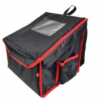 Pizzabezorger Rugzak 45x45 Zwart
