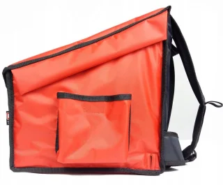 Pizzabezorger Rugzak 50x50 Rood