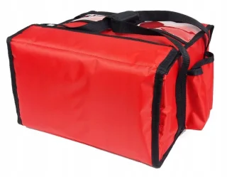 Pizzabezorgtas 4x 40x40 cm met frame