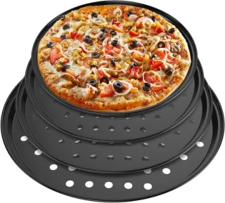 Pizzablikken set – pizza bakplaat