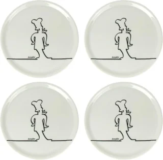 Pizzabord Porselein Dinerbord Ø 31 cm