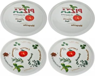 Pizzabord Rond 30 cm Wit