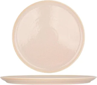Pizzabord set porselein 32 cm wit