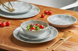 Pizzabord XL Ø 30,5 cm – Porselein