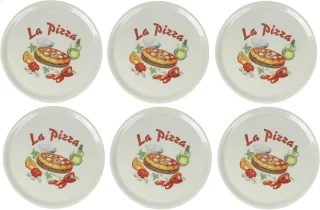 Pizzaborden 6-delig Ø 31 cm