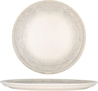 Pizzaborden dinerborden 32 cm set van 2 veelkleurig