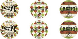 Pizzaborden set - 6 stuks 31 cm