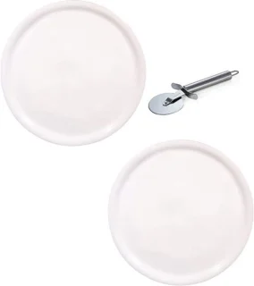 Pizzaborden set met pizzasnijder