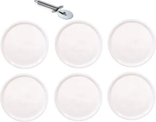 Pizzaborden Set Ø28 cm - Wit