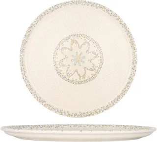Pizzaborden set porselein 32 cm veelkleurig