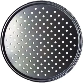 Pizzaborden set ronde 26 cm zilver