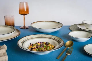 Pizzaborden set van twee 32 cm cortado