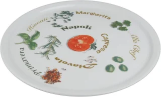 Pizzaborden Set XXL Porselein 30 cm