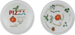 Pizzaborden Set XXL Porselein 30 cm