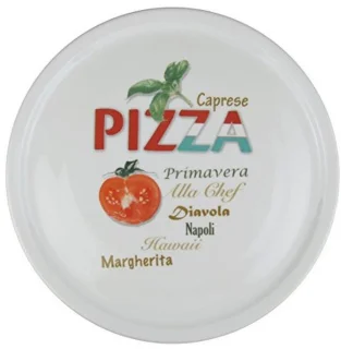 Pizzaborden XXL set 6-delig Ø30 cm + pizzasnijder