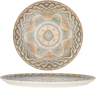 Pizzabordenset 32 cm veelkleurig
