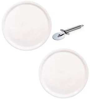 Pizzabordenset Ø28 cm – Porselein
