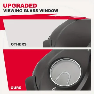 Wat vinden we goed aan de Pizzaoven 12-inch Binnen - Zwart