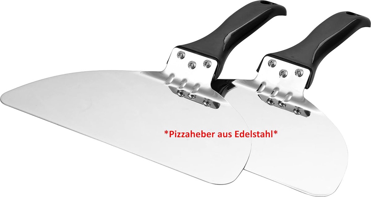 Pizzaoven 31cm Zwart met RVS Pizzaschep
