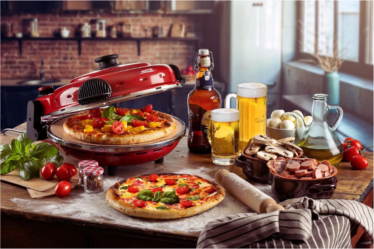 Pizzaoven 919 rood 1200W