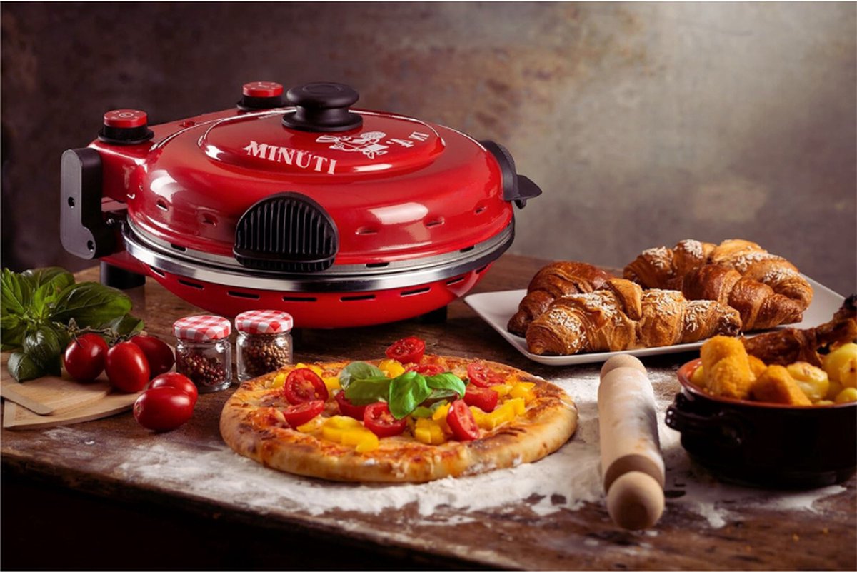 Pizzaoven 919 rood 1200W