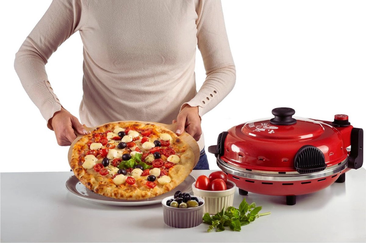 Pizzaoven 919 rood 1200W