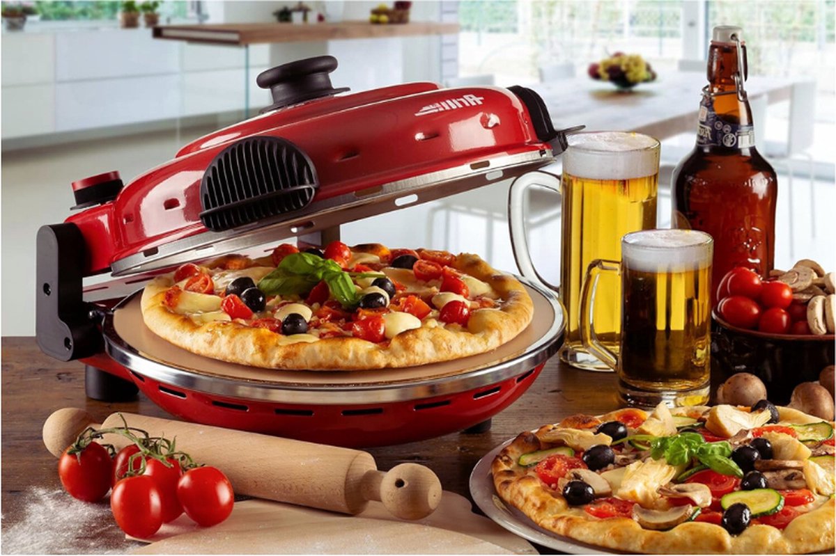 Pizzaoven 919 rood 1200W