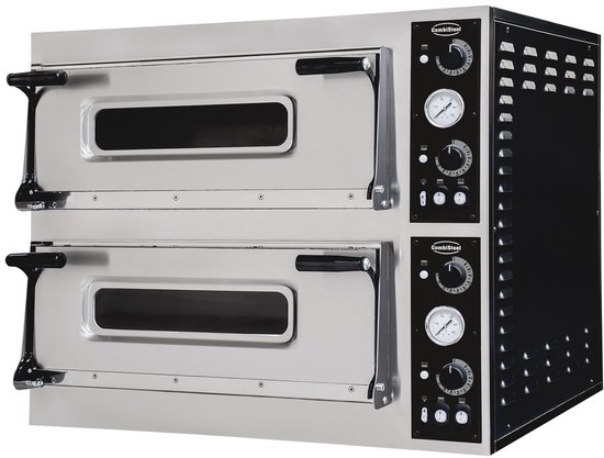 Pizzaoven Bakplaat Dubbel 2x6 7485.0045