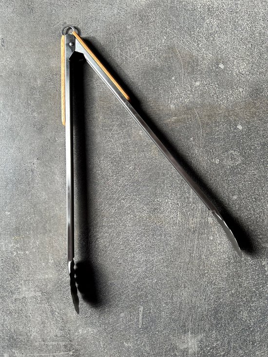 Kleine maar handige draaitang voor pizzaoven en kamado