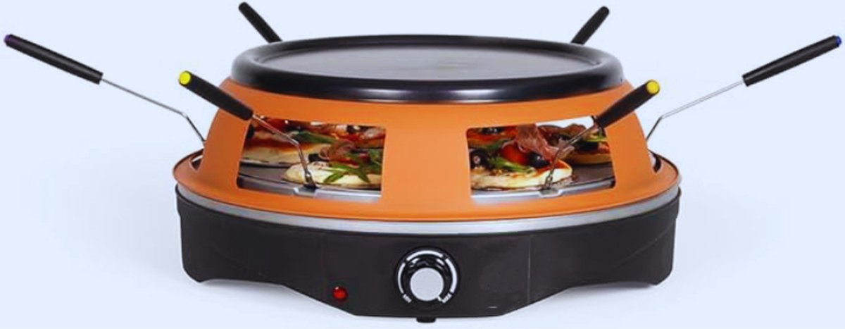 Pizzaoven Compact 1200W voor 6 Personen