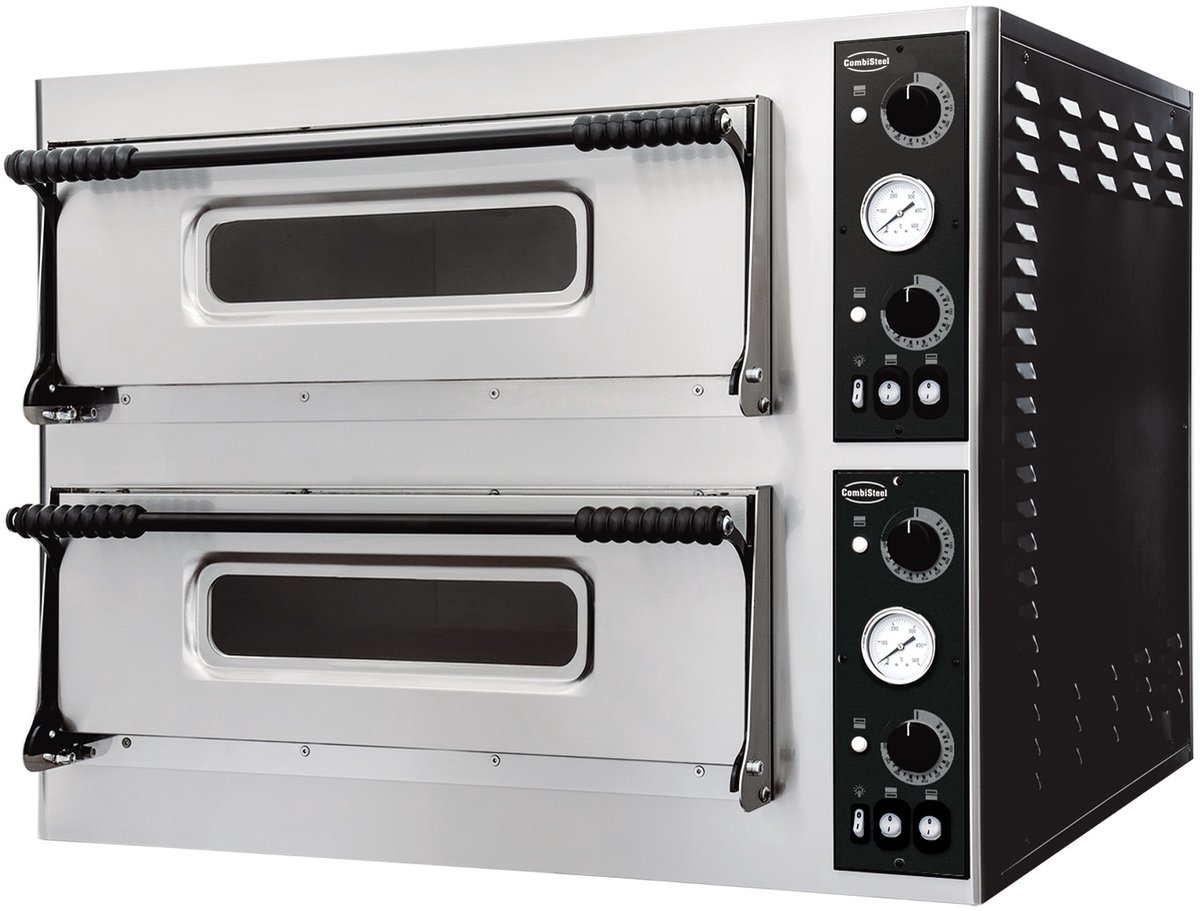Pizzaoven Dubbel 2x4