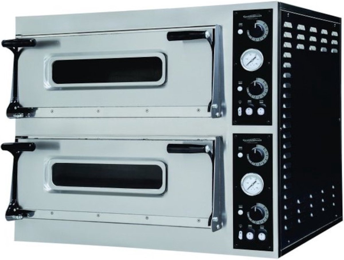 Pizzaoven Dubbel 2x4