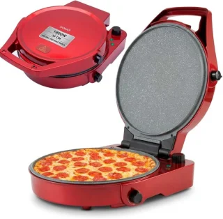 Pizzaoven en grill 2-in-1 blauw