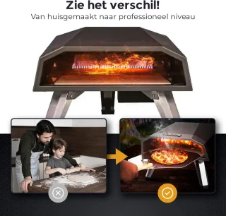 pizzaoven gas 30cm buiten
