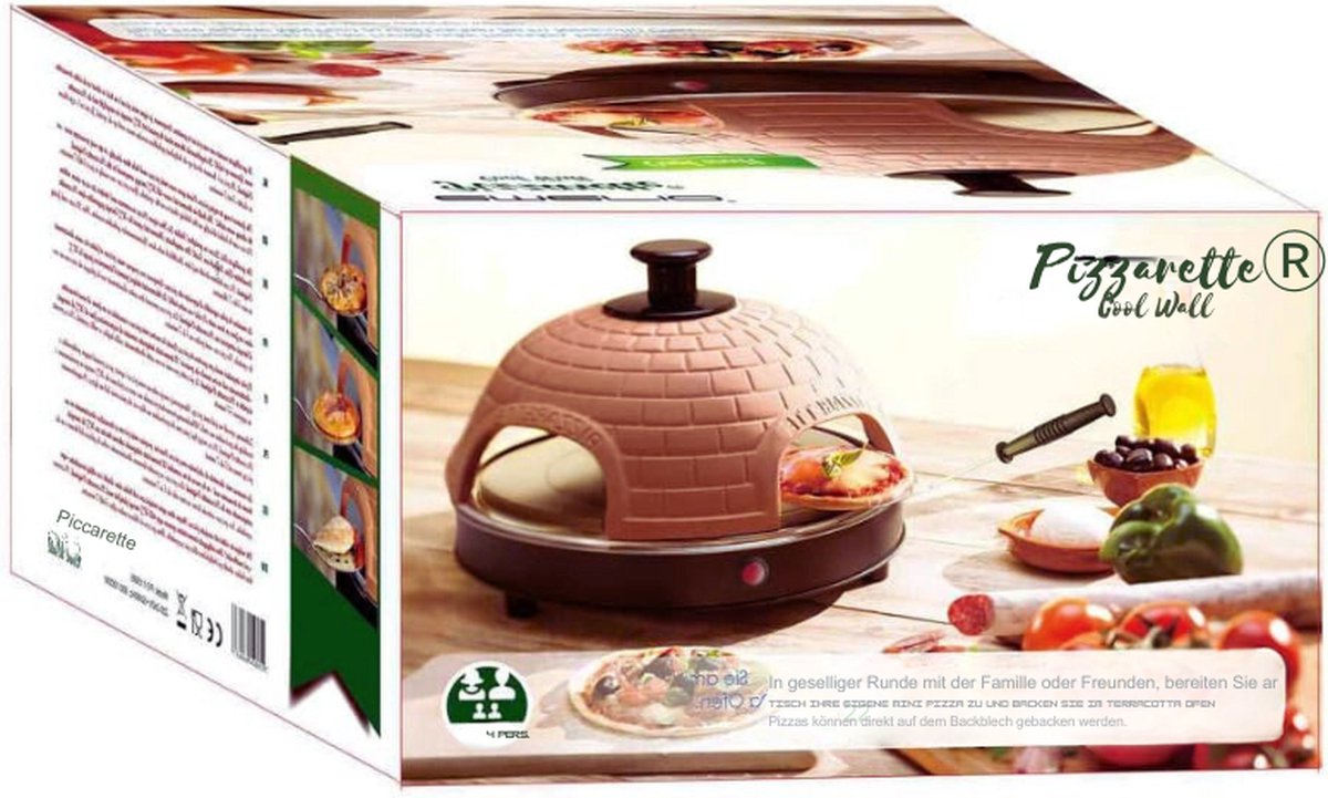 Pizzaoven Het Origineel PO-115985 Terracotta Kleikap
