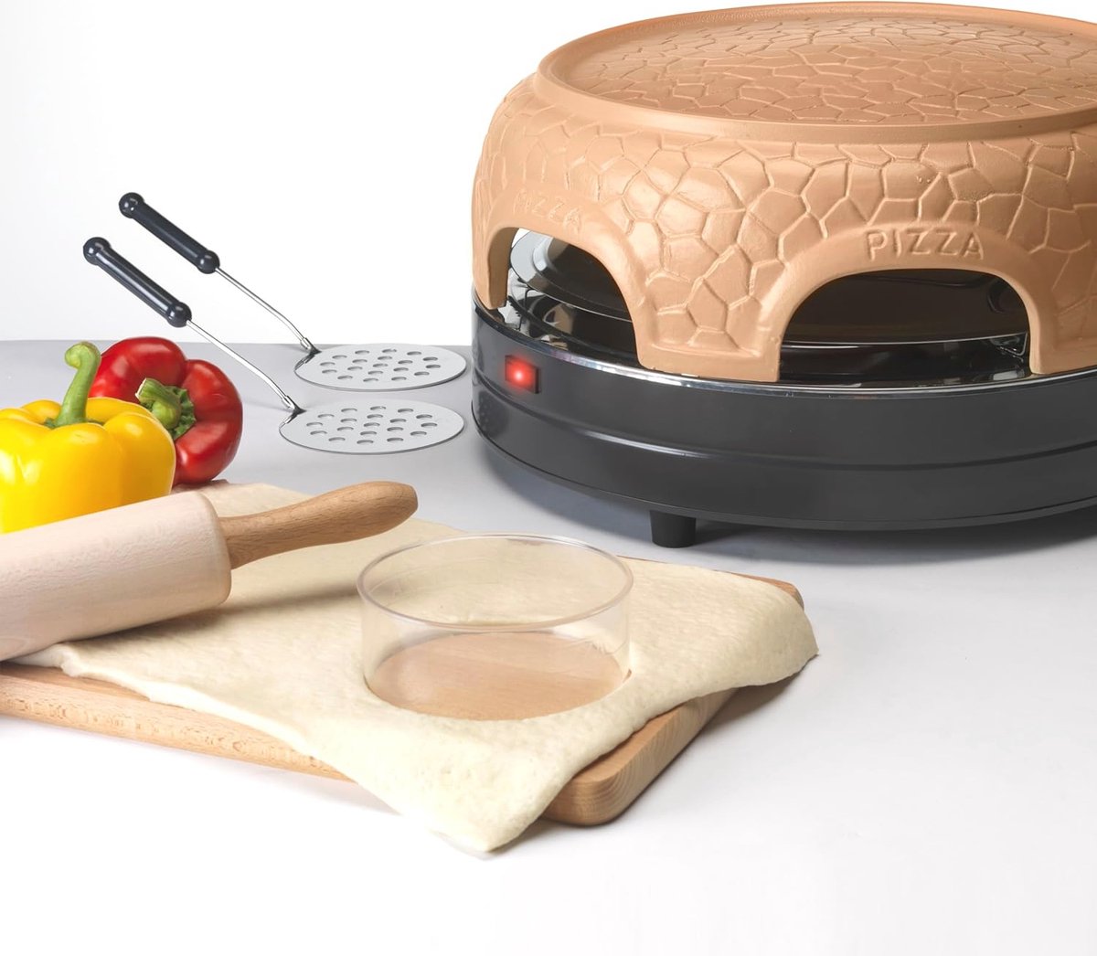 Pizzaoven Terracotta Koepel 6 Personen
