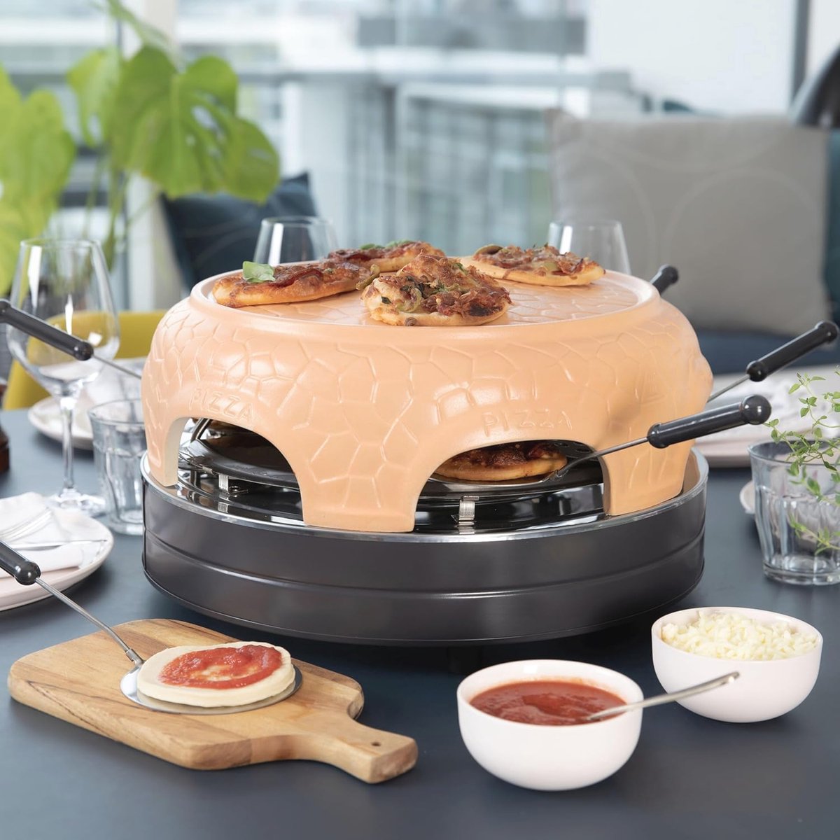 Pizzaoven Terracotta Koepel 6 Personen