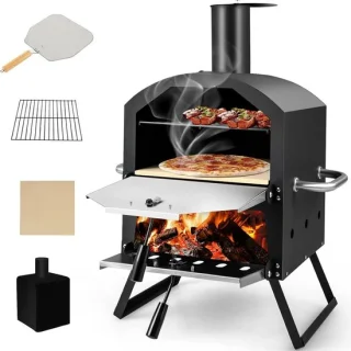 Pizzaoven - zwart