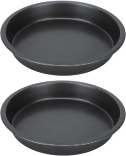 Pizzapan set 9 inch zwart
