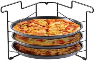 Pizzapannen en rek